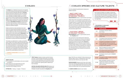 Star Trek Adventures RPG: Species Sourcebook Frau, Illustration, Kunst, Pflanzen, Kwejian