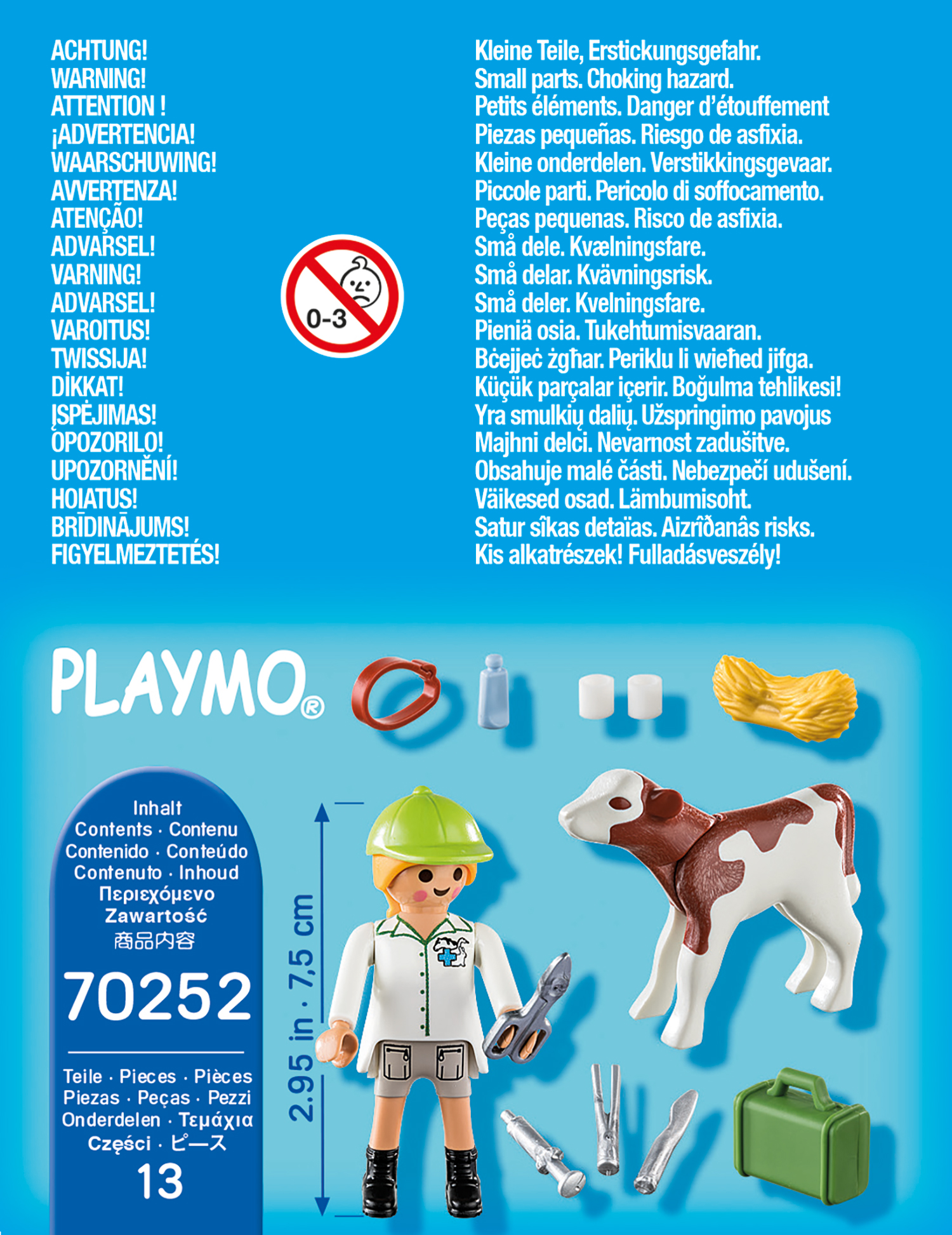 Playmobil: Special Plus - Tierärztin mit Kälbchen