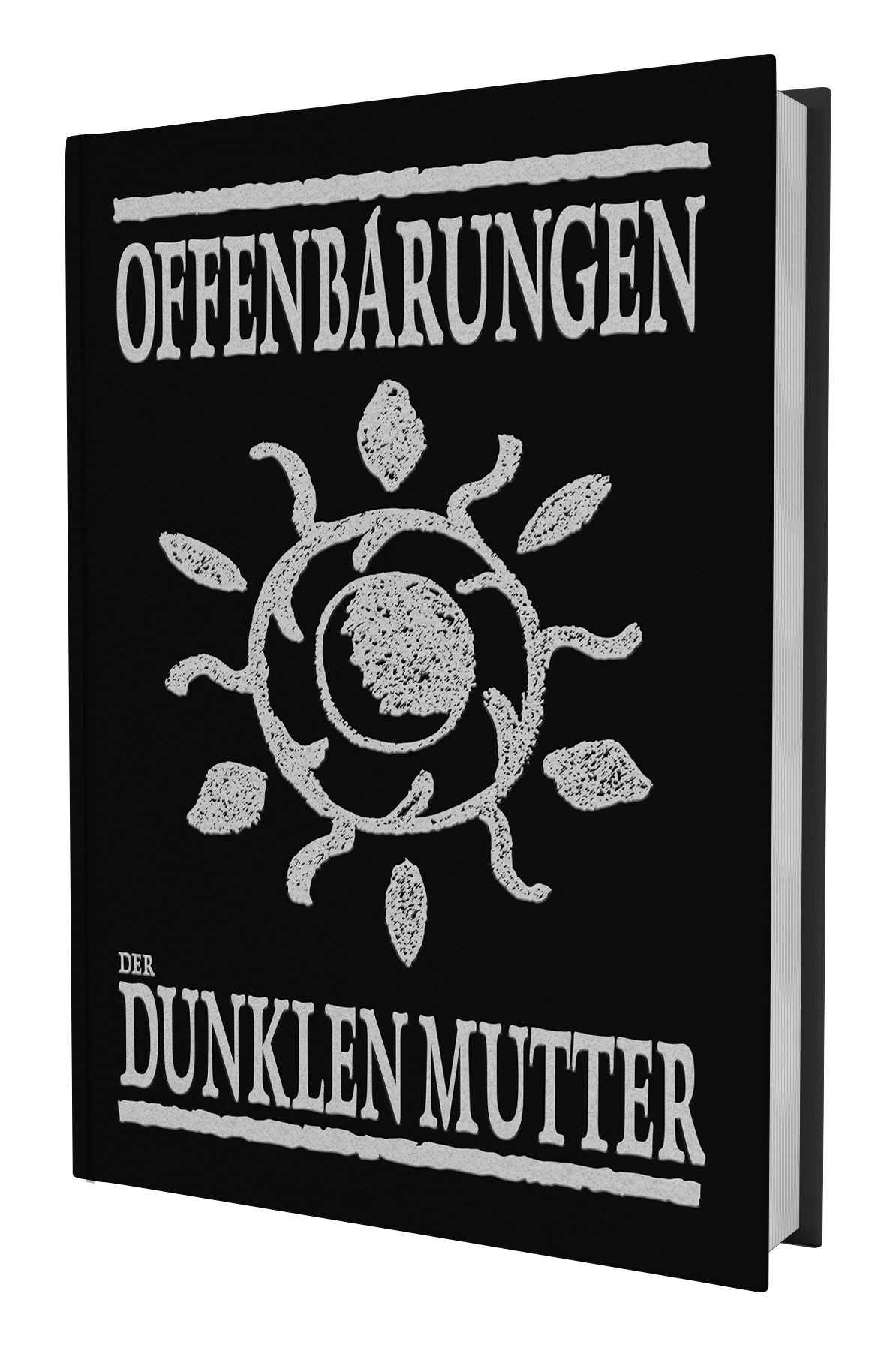 Buch, Chalkboard-Design, Schwarz, Komischer Sonnenstern, Der Dunklen Mutter