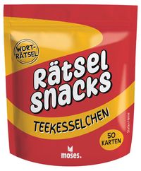 Snack, Rätselsnacks, Teekesselchen, Verpackung, 50 Karten