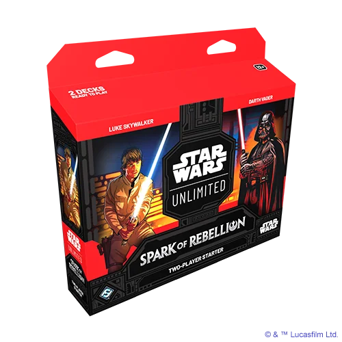 Star Wars Unlimited CCG: Spark of Rebellion - Two-Player-Starter Star Wars Unlimited CCG: Spark of Rebellion - Two-Player-Starter