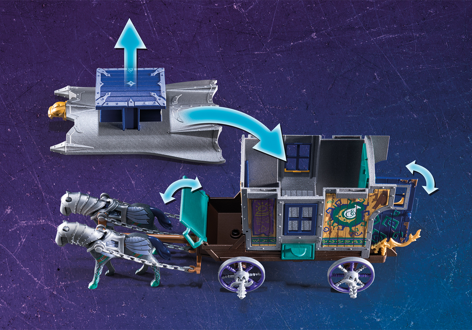 Playmobil: Novelmore - Violet Vale Händlerkutsche