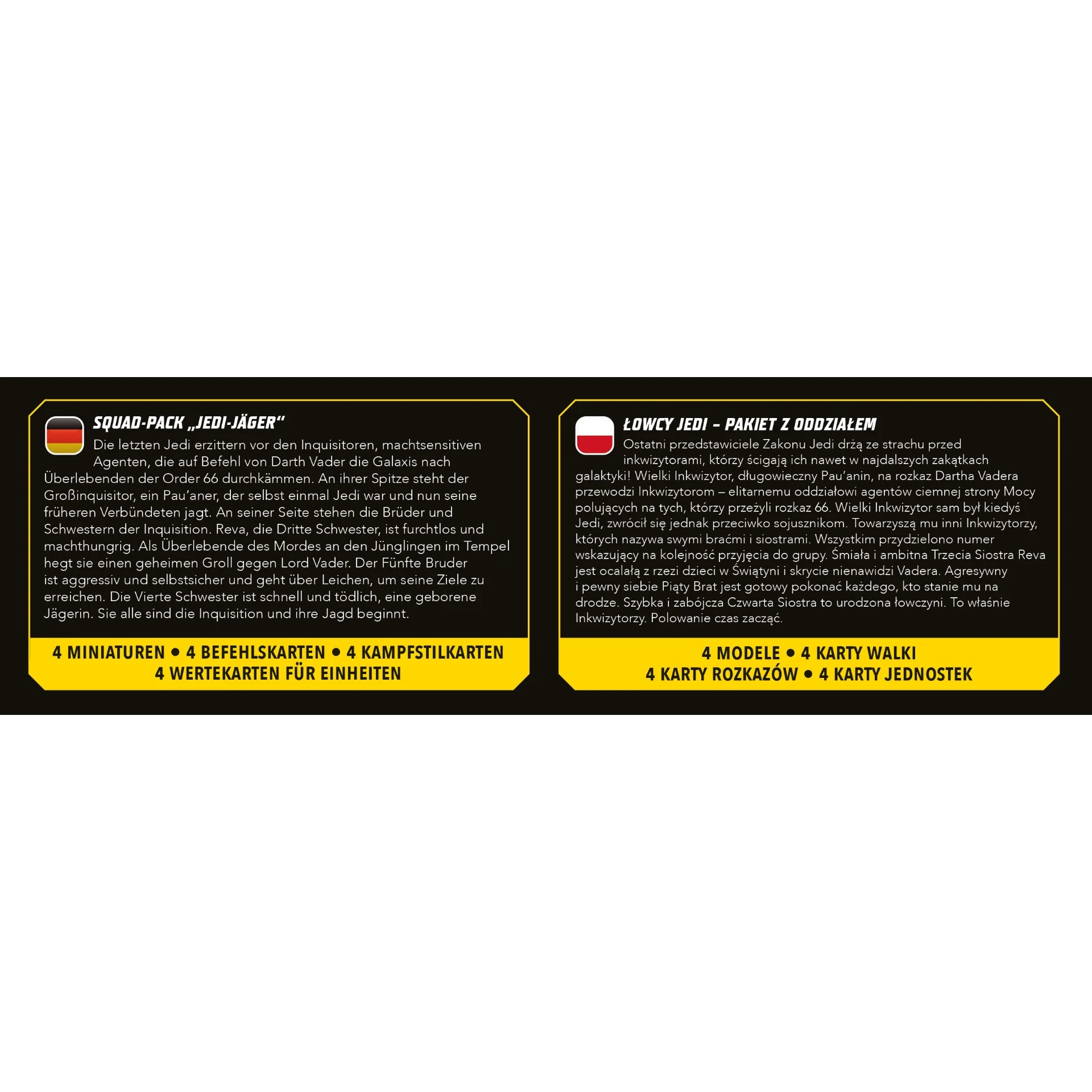 Star Wars: Shatterpoint - Jedi Hunters Squad Pack ("Jedi-Jäger") Star Wars: Shatterpoint - Jedi Hunters Squad Pack ("Jedi-Jäger")