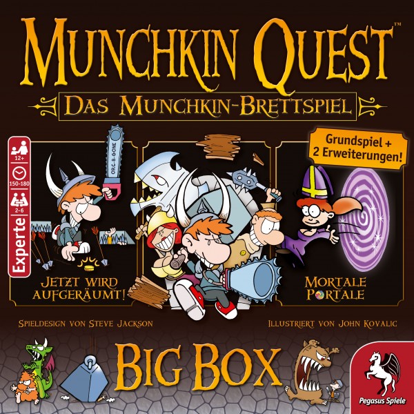 Munchkin Quest Big Box + ( PROMO SET )