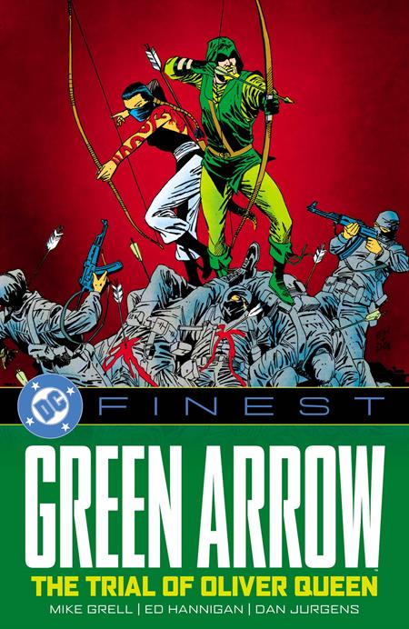 DC Finest: Green Arrow The Trial of Oliver Queen Tpb Comic, Green Arrow, Archer, Bogen und Pfeile, Actionszene