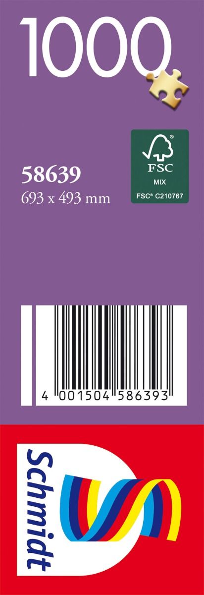 FSC Mix, Barcode, Papierkarton, Schmidt Logo, Produktlabel