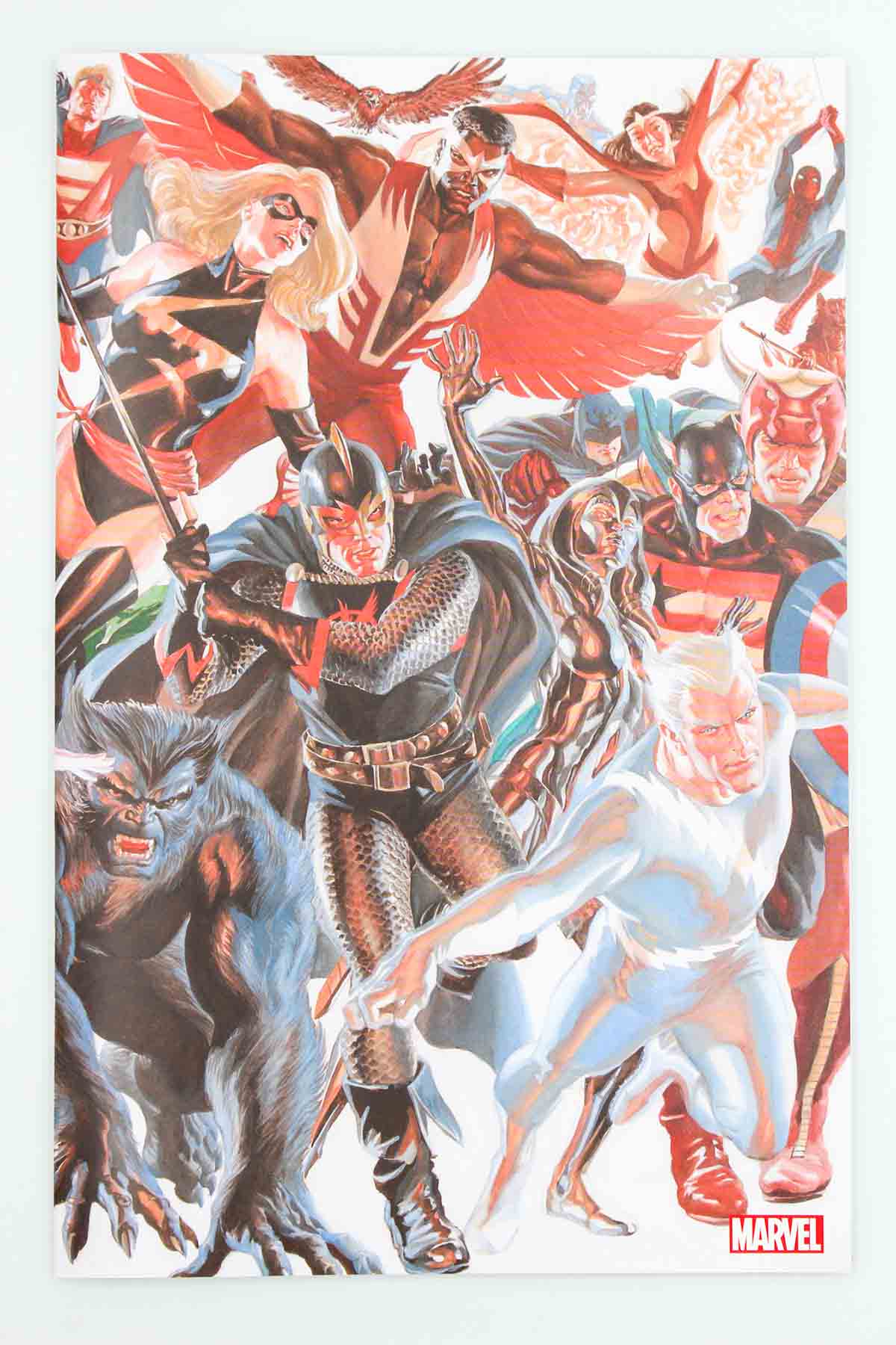 Spider-Man #21 (2023) Variant 2 Alex Ross Panorama Marvel Tag (444)