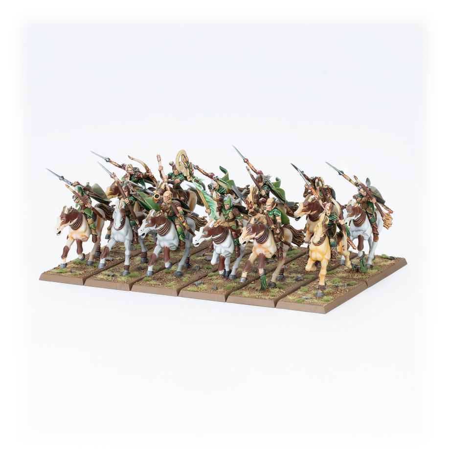Warhammer: The Old World Wood Elf Realms - Glade Riders Warhammer: The Old World Wood Elf Realms - Glade Riders