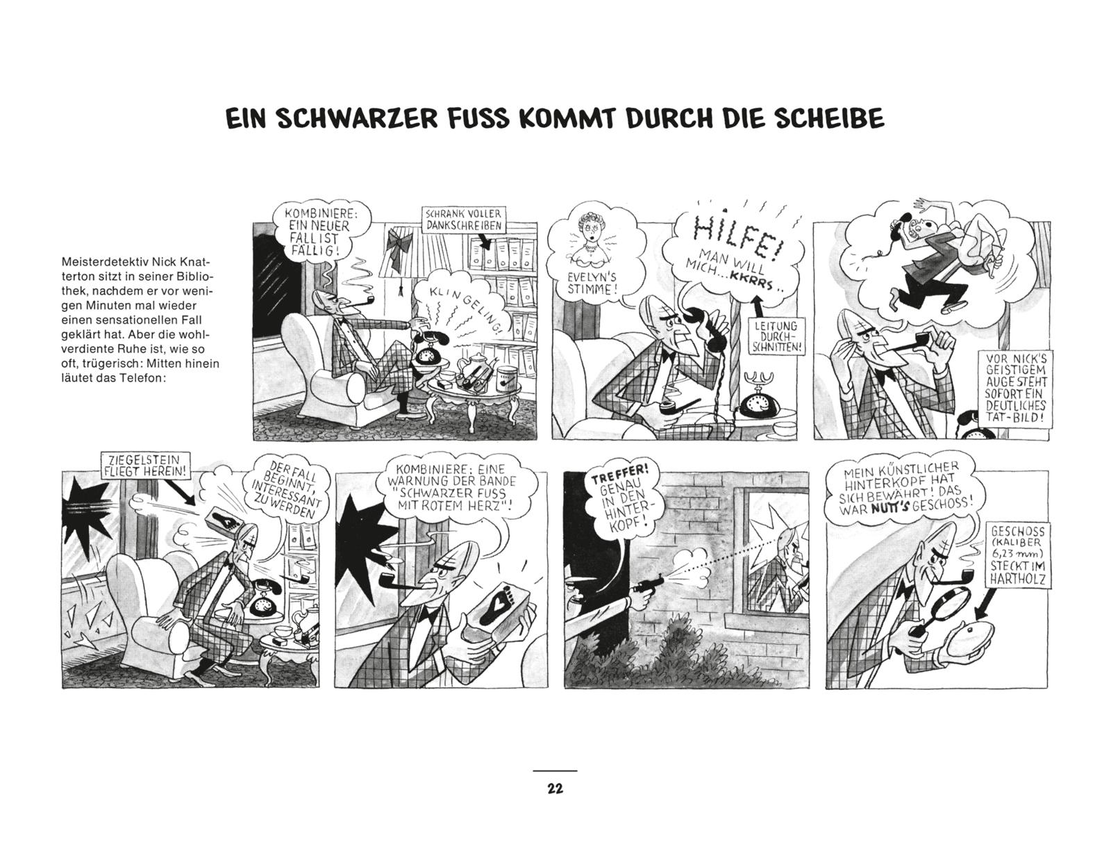 Bibliothek der Comic-Klassiker: Nick Knatterton 