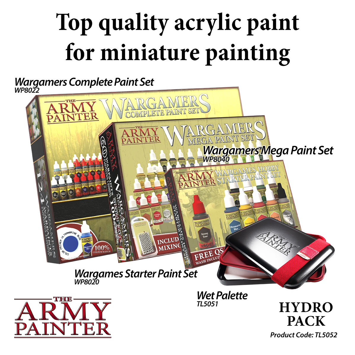 Army Painter: Tool - Wet Palette Hydro Pack