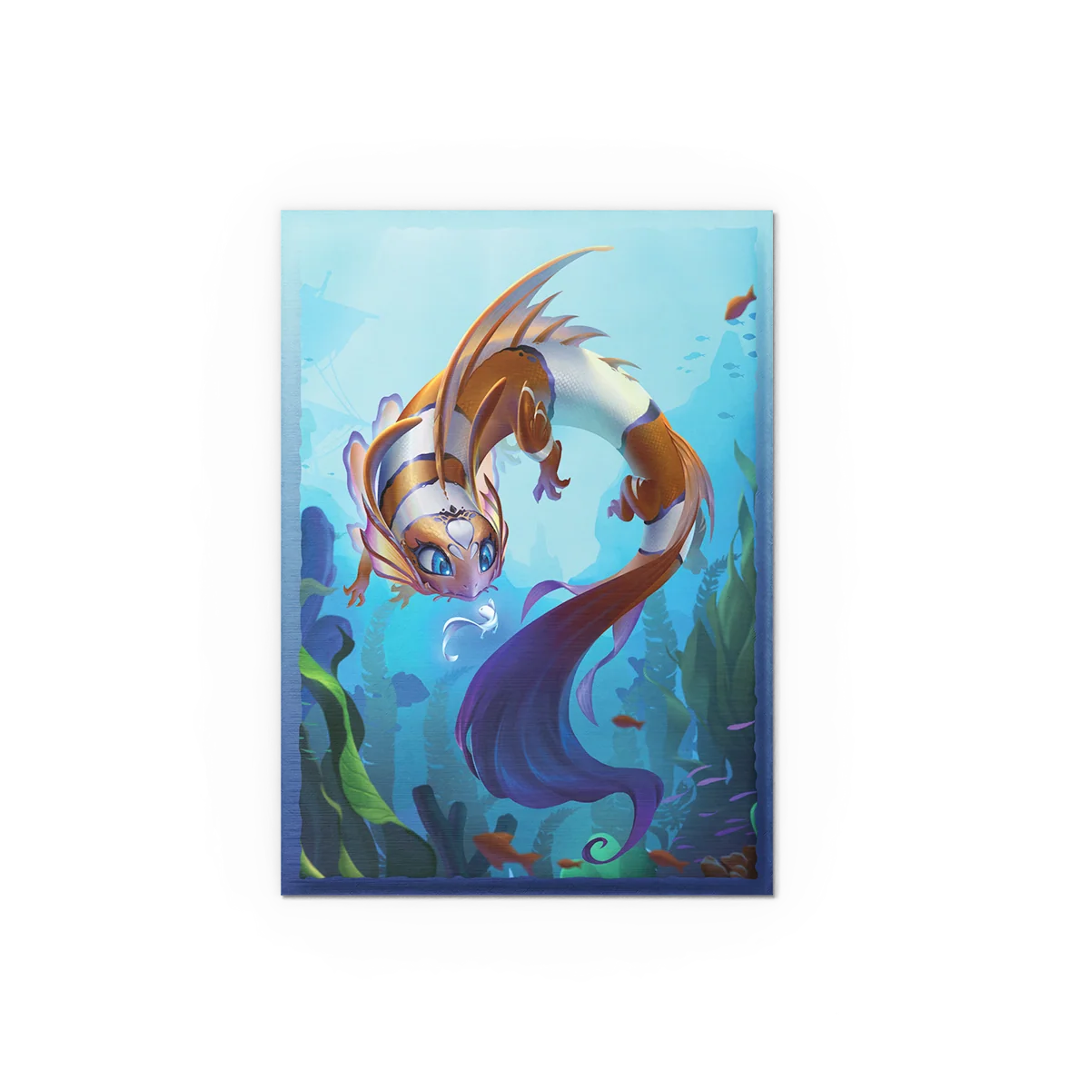Dragon Shield: Art Sleeves The Cinderfin Brushed fisch, unterwasserwelt, kunstdruck, poster, meeresthema
