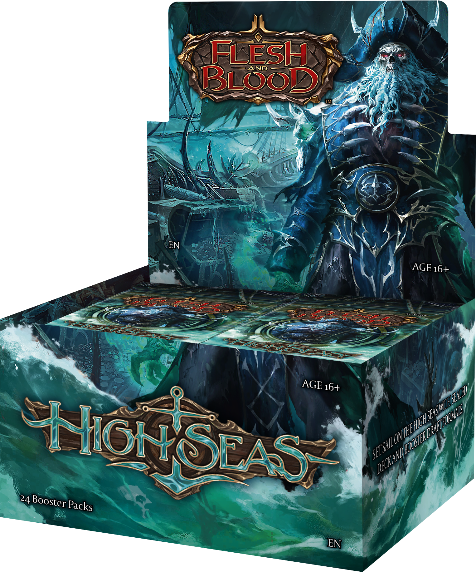 Flesh & Blood TCG: High Seas Booster Display