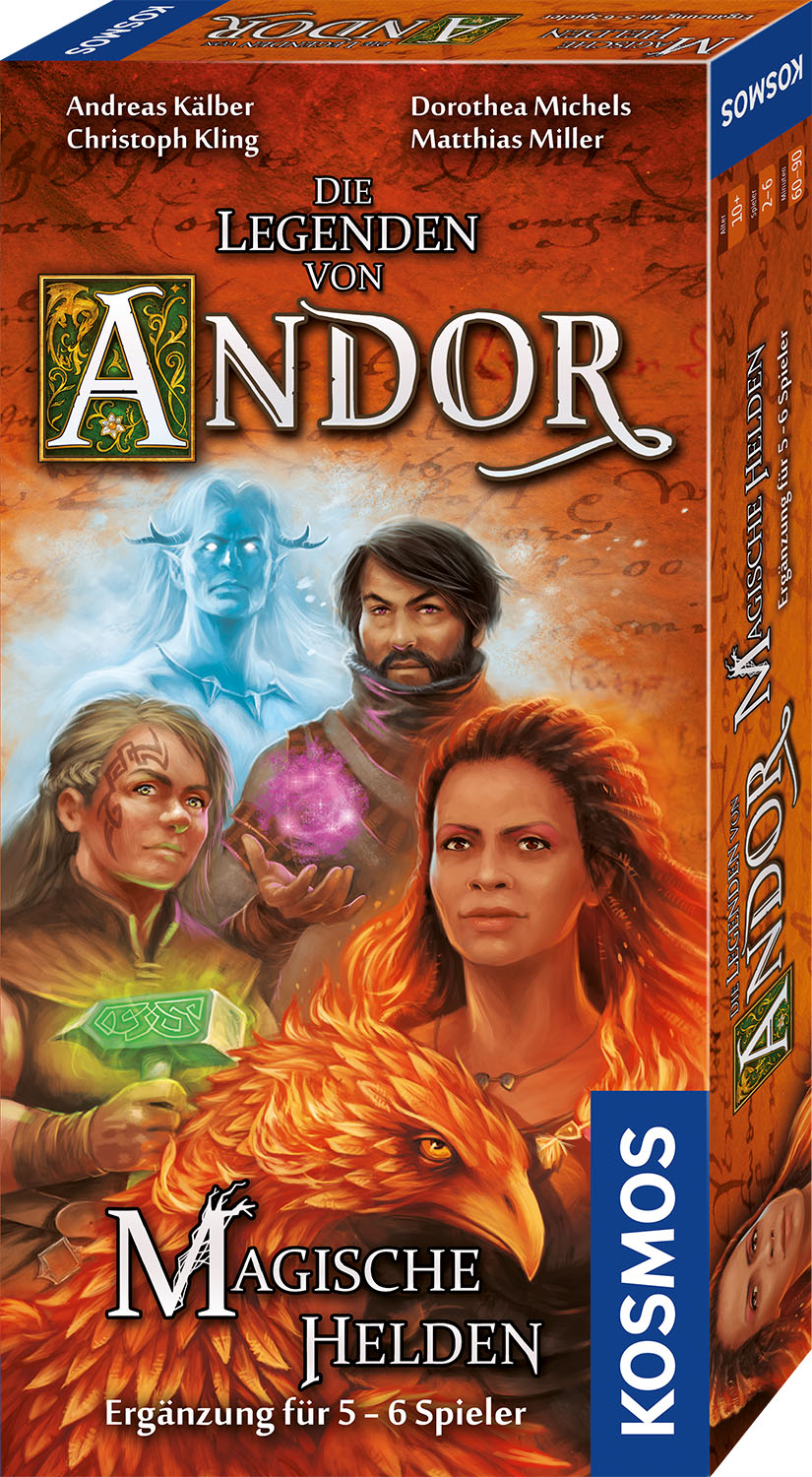 Legenden von Andor: Magische Helden 5-6 Spieler Ergänzung Legenden von Andor: Magische Helden 5-6 Spieler Ergänzung