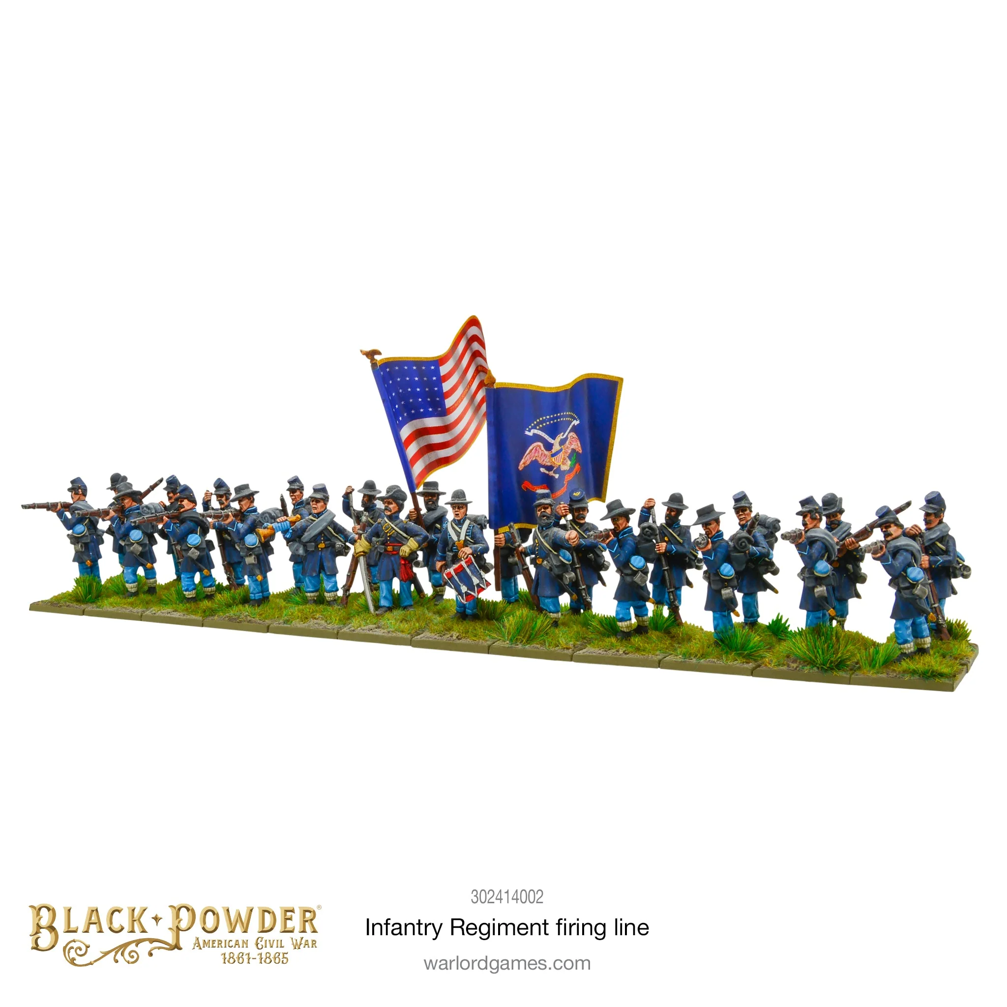 Black Powder: American Civil War Infantry Regiment Firing Line
