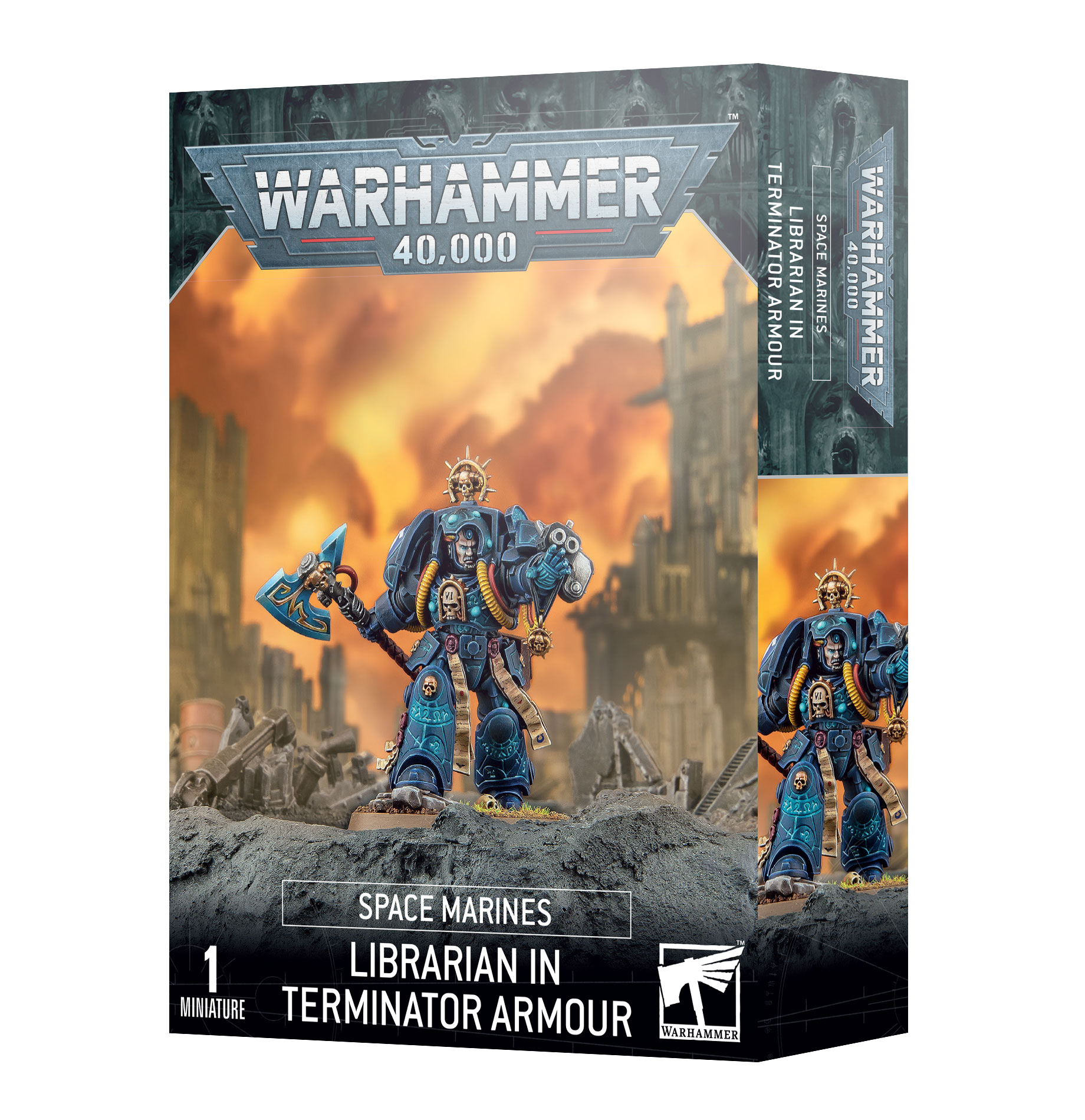 Warhammer 40K: Space Marines - Librarian in Terminator Armour Warhammer 40K: Space Marines - Librarian in Terminator Armour