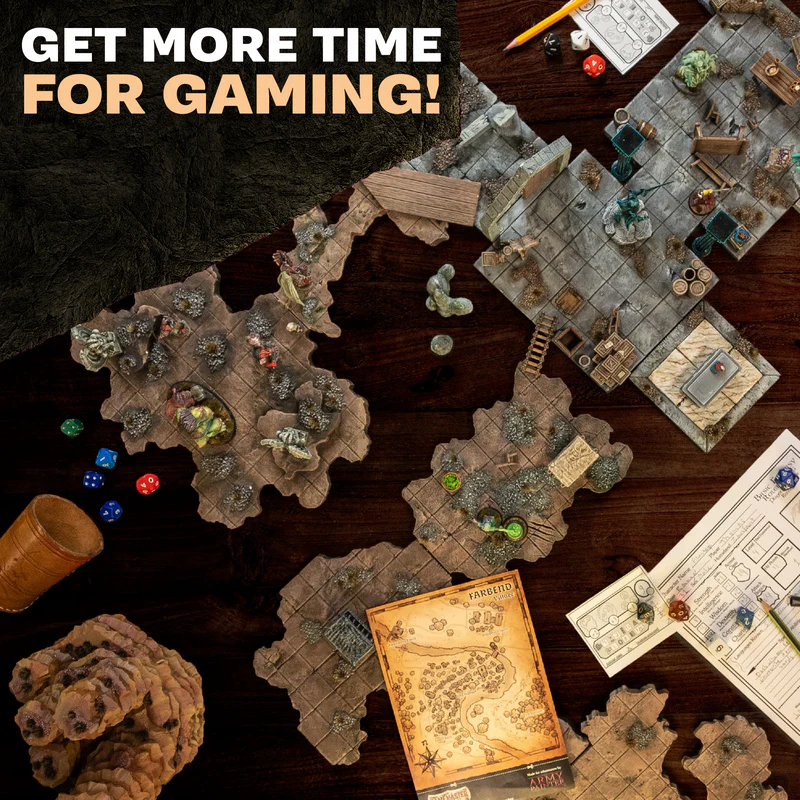 Army Painter: Gamemaster - Adventure Starter Role-Playing Paint Set