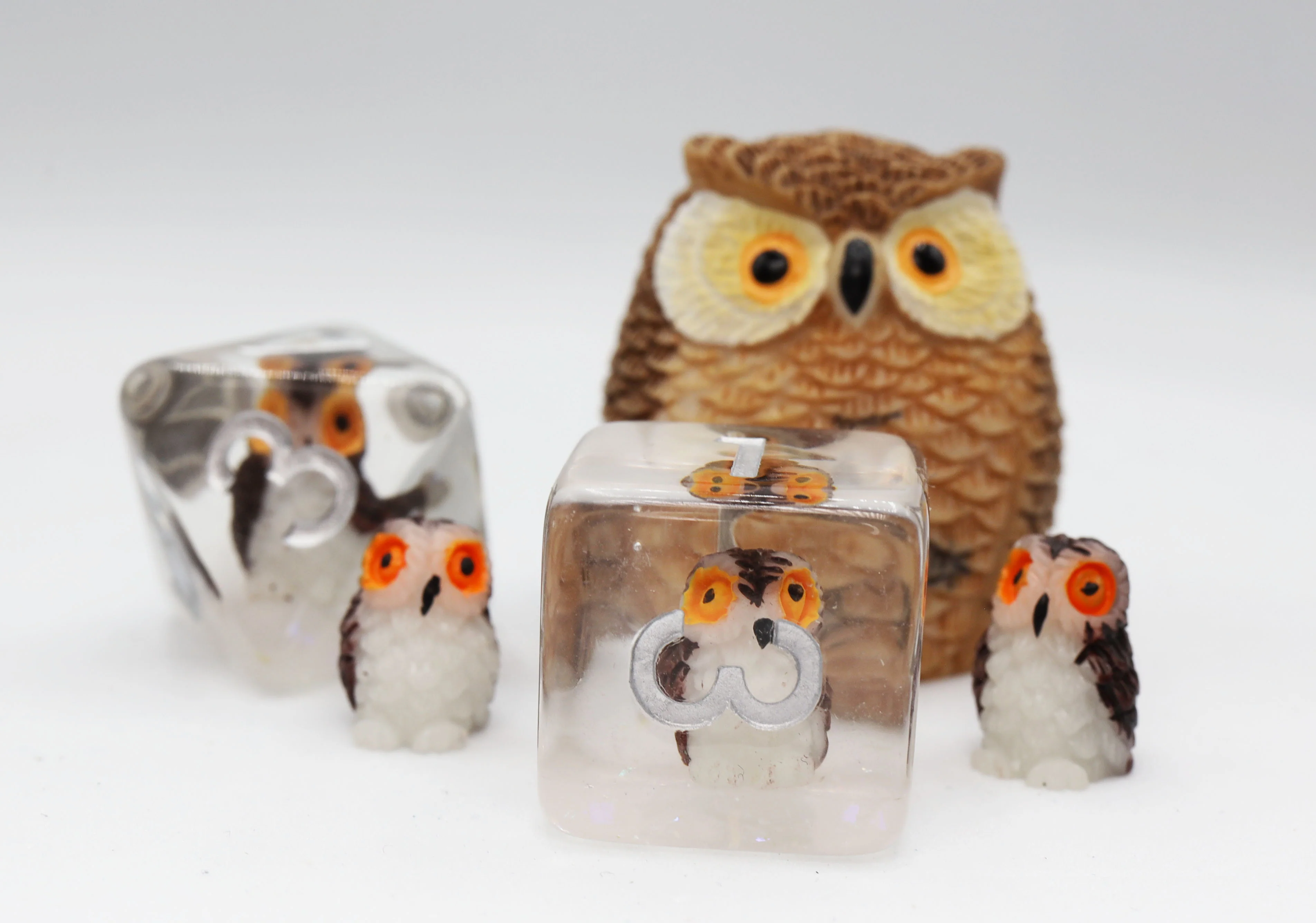 Polyhedral Dice Set: Wise Owl (7)