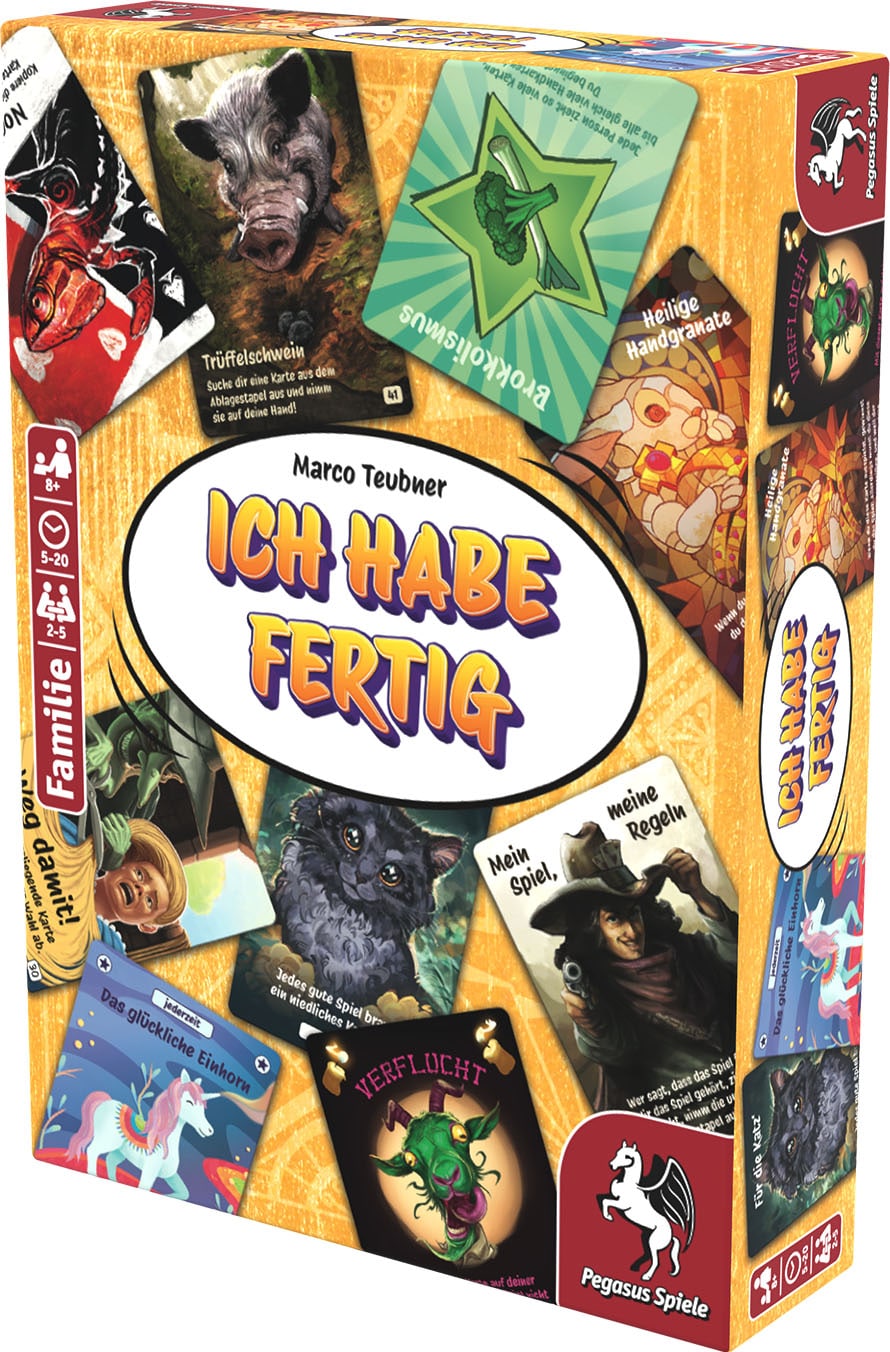 Ich habe fertig