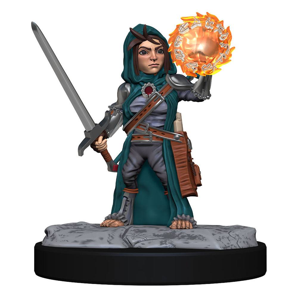 Pathfinder Miniatures: Female Halfling Cleric Pathfinder Miniatures: Female Halfling Cleric