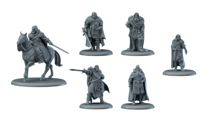 Song of Ice & Fire: Miniaturenspiel - Night's Watch Heroes 3