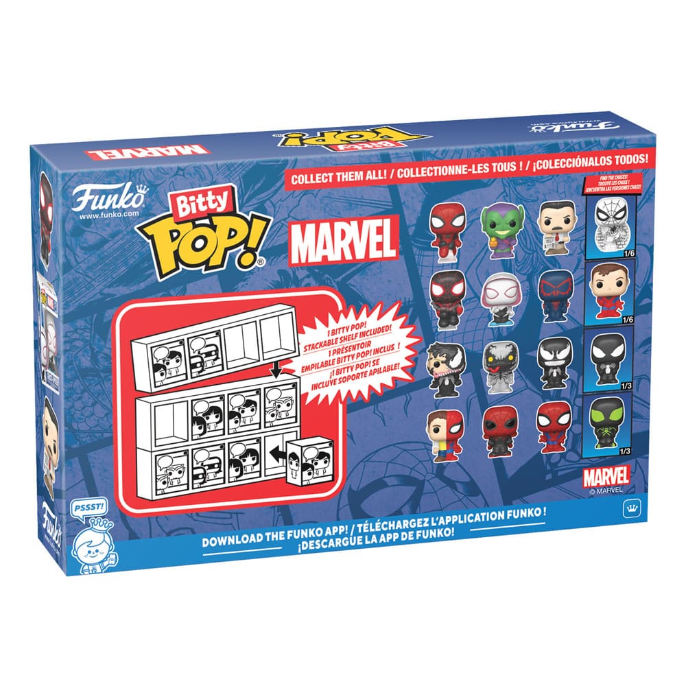 Spider-Man: POP Bitty 4er Set Series 1 (Spider-Man/Green Goblin/J. Jonah Jameson/Spider-Man Stealth) Spider-Man: POP Bitty 4er Set Series 1 (Spider-Man/Green Goblin/J. Jonah Jameson/Spider-Man Stealth)