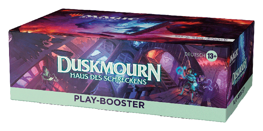 Magic CCG dt.: Duskmourn Haus des Schreckens Play-Booster Display