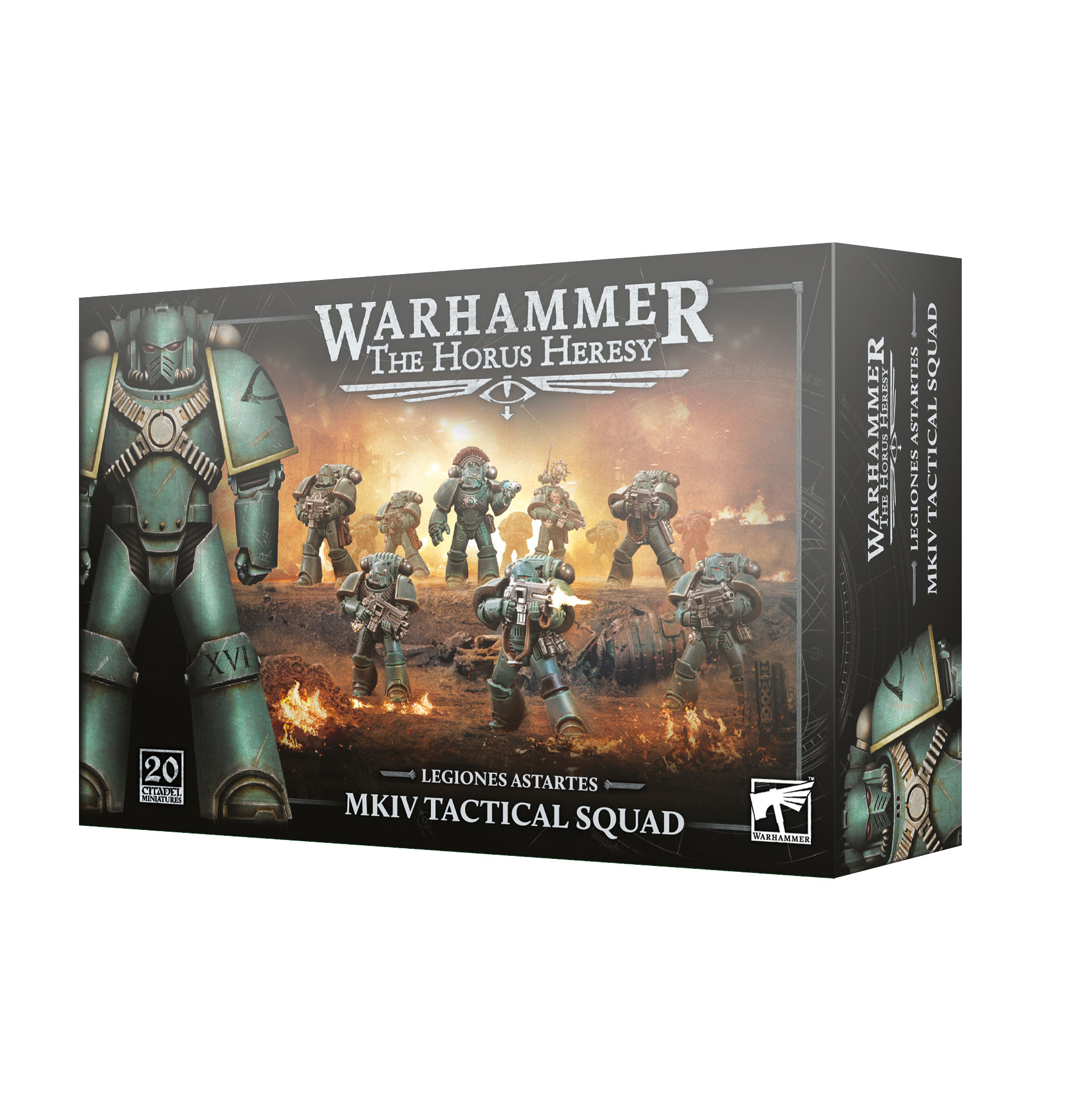 Horus Heresy: Legiones Astartes - MKIV Tactical Squad tabletop, miniatures, warhammer, tactical squad, figures