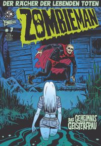 Zombie, Comic, Kostüm, Cape, Schwert