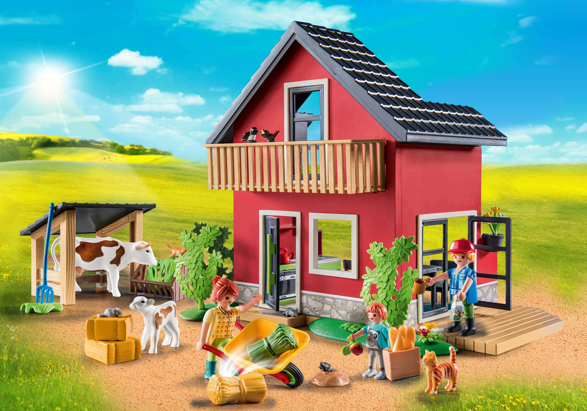 Playmobil: Bauernhof - Bauernhaus Playmobil: Bauernhof - Bauernhaus