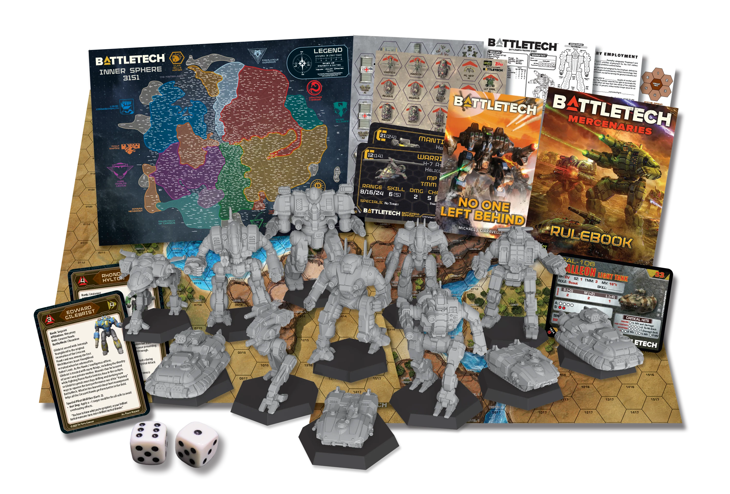 Battletech: Mercenaries Box