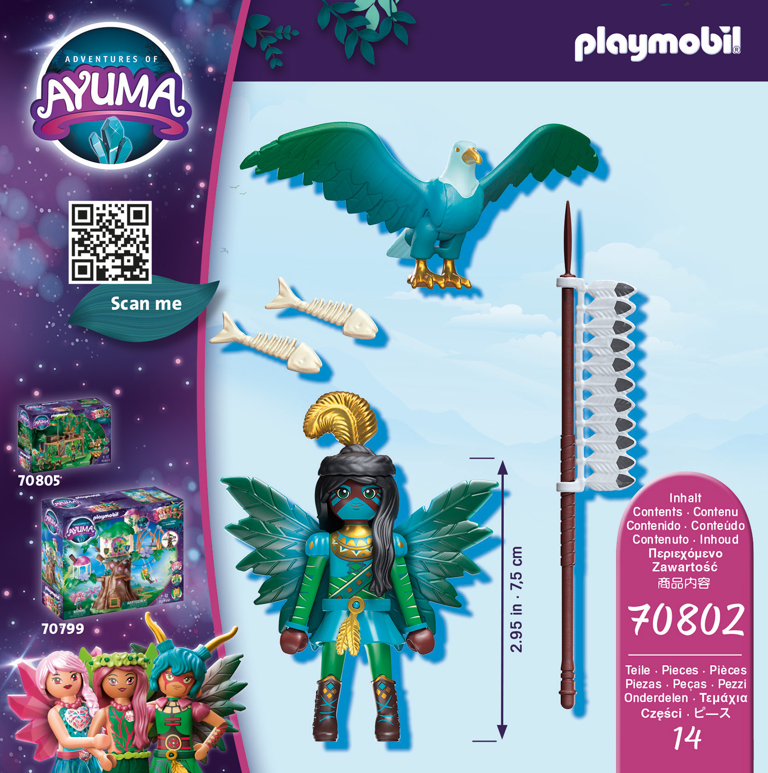 Playmobil: Adventures of Ayuma - Knight Fairy mit Seelentier Playmobil: Adventures of Ayuma - Knight Fairy mit Seelentier