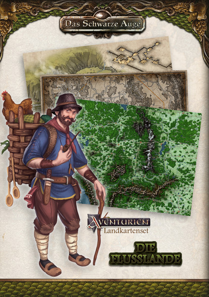 DSA: 5.Edition Landkartenset Die Flusslande DSA: 5.Edition Landkartenset Die Flusslande