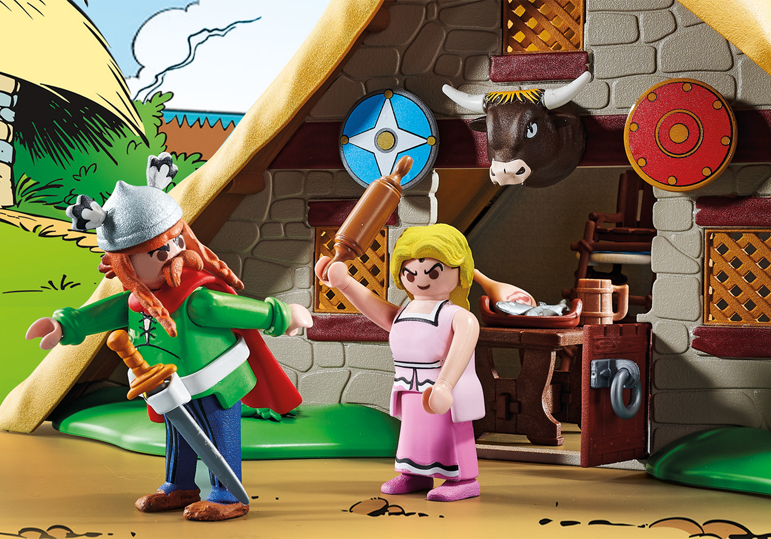 Playmobil: Asterix - Hütte des Majestix