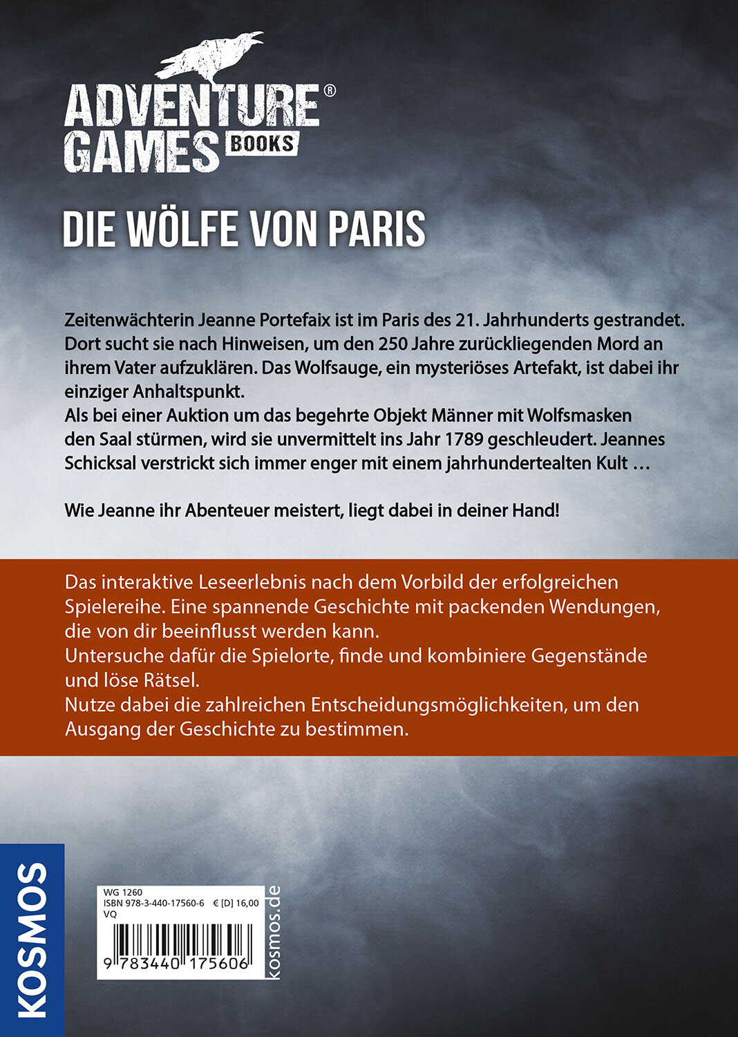 Adventure Games Books: Die Wölfe von Paris