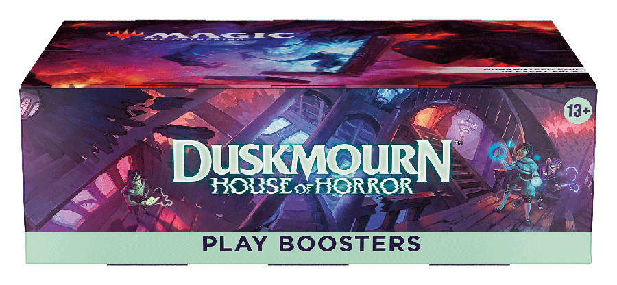 Magic CCG: Duskmourn House of Horror Play Booster Display