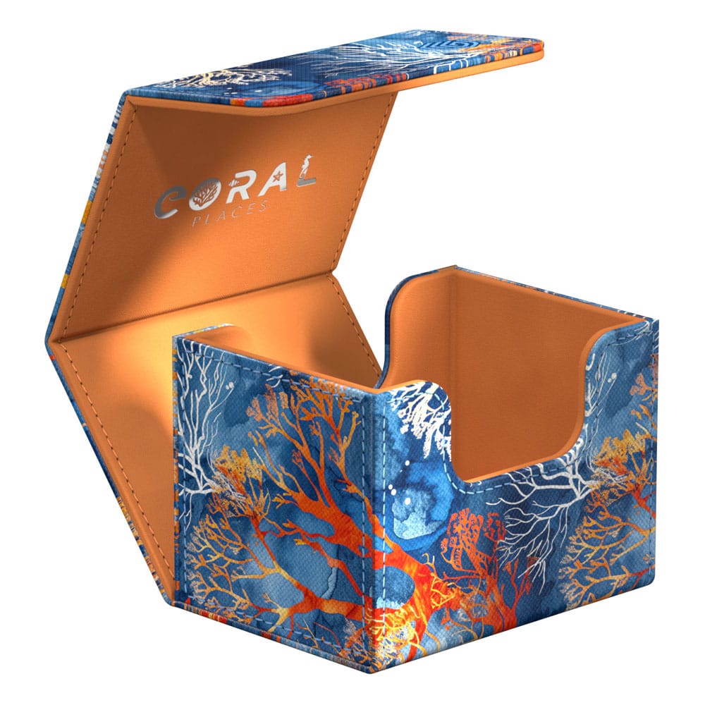 Ultimate Guard: Deckbox SideWinder 100+ Xenoskin Coral Places - Fiery Reef Ultimate Guard: Deckbox SideWinder 100+ Xenoskin Coral Places - Fiery Reef