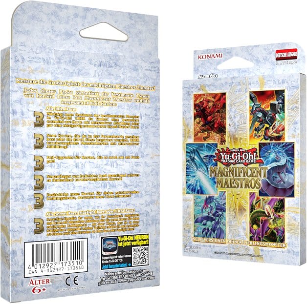 Yu-Gi-Oh! CCG dt.: Magnificant Maestros Box Trading card, Yu-Gi-Oh, Maestros, Magic pack, Card game