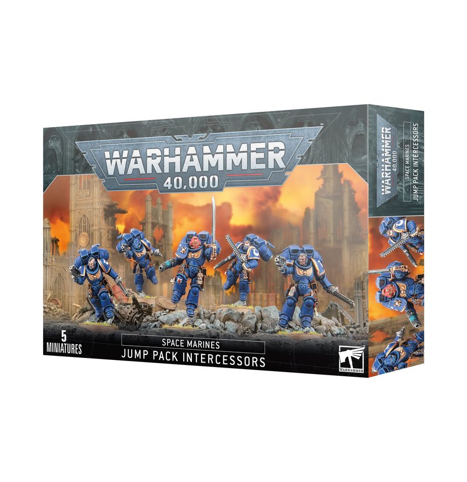 Warhammer 40K: Space Marines - Jump Pack Intercessors Warhammer 40K: Space Marines - Jump Pack Intercessors