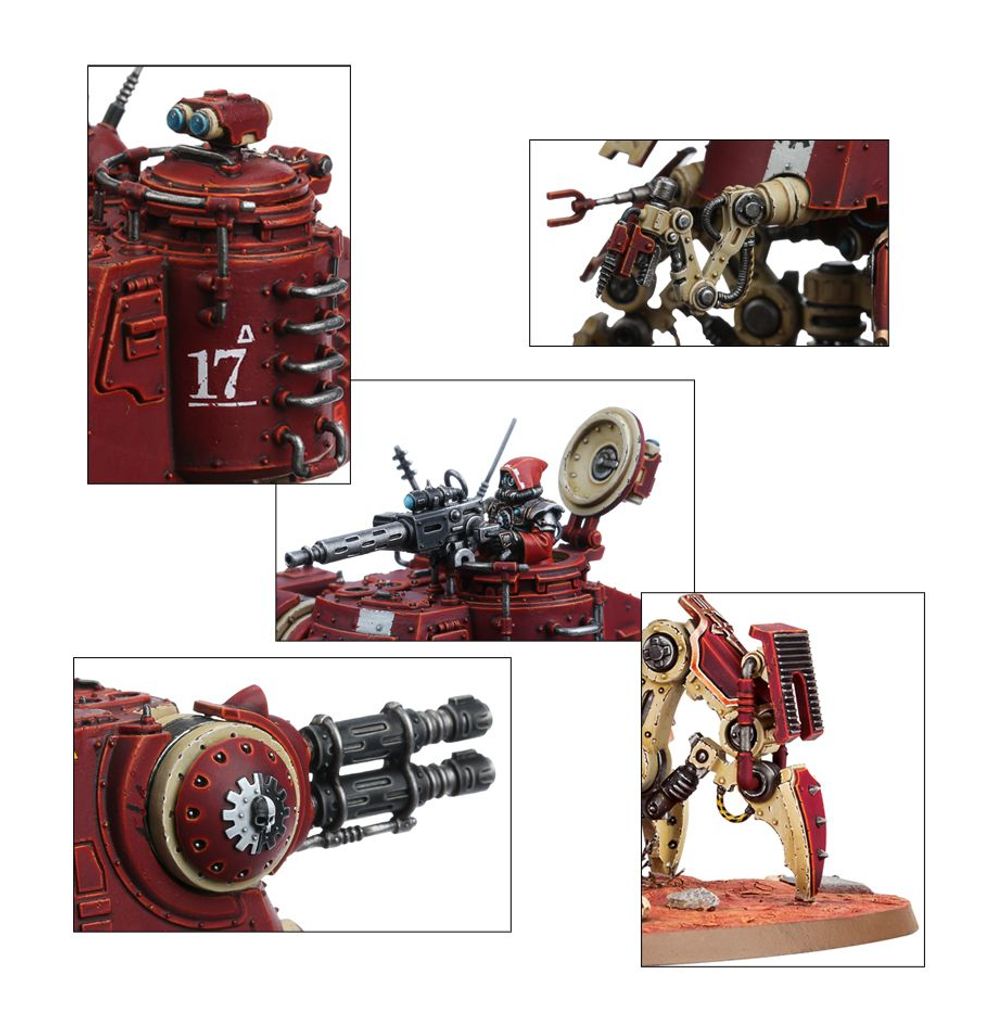 Warhammer 40K: Adeptus Mechanicus - Onager Dunecrawler Warhammer 40K: Adeptus Mechanicus - Onager Dunecrawler