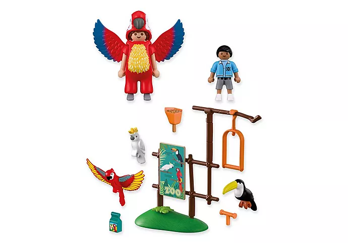 Playmobil: Animals & Friends - Zoo Maskkottchen