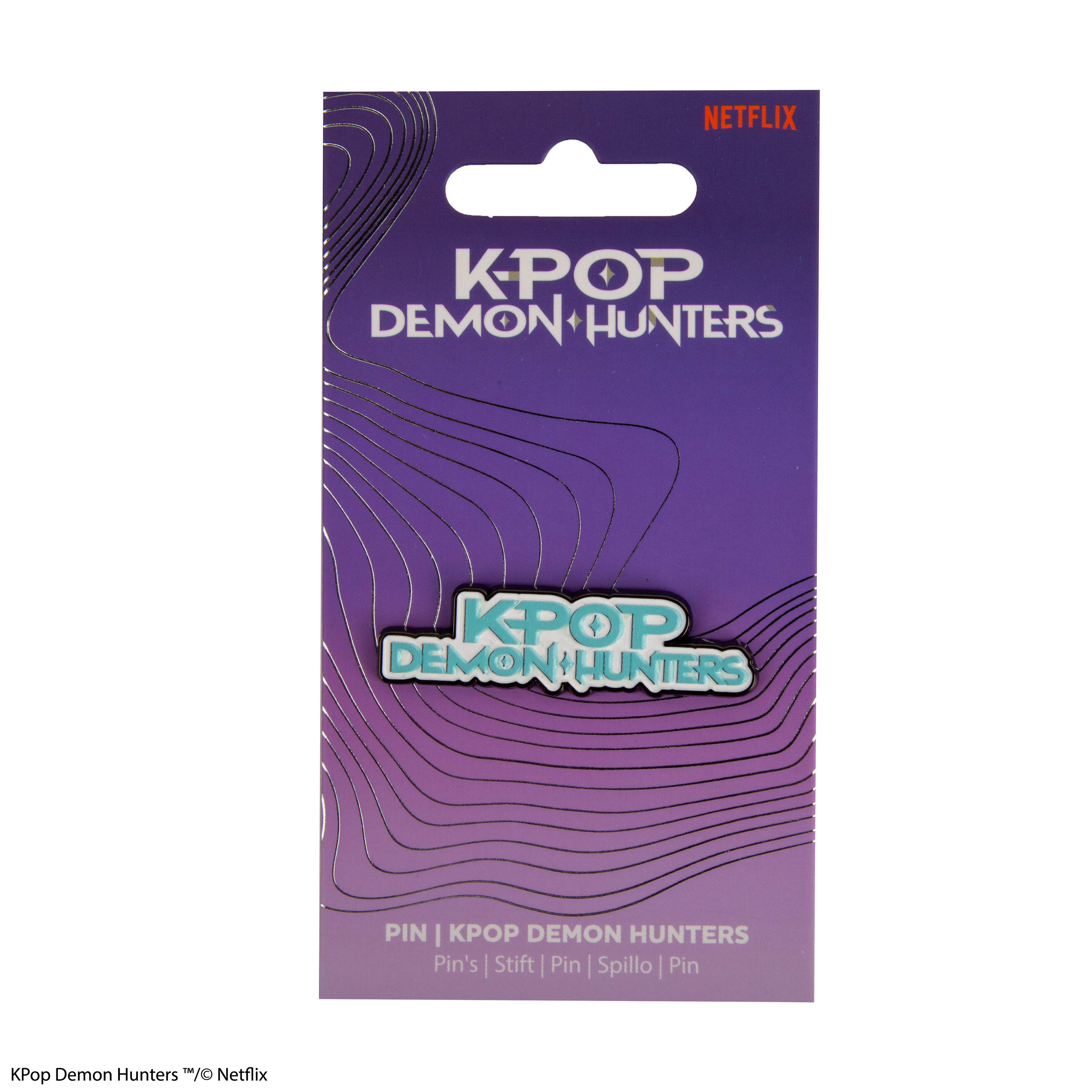 Kpop-Pin, Demon Hunters, Email pin, lila Verpackung, Netflix Produkt