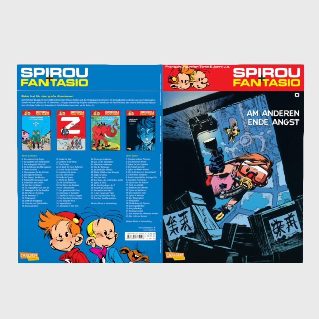 Spirou & Fantasio Bd.0: Am anderen Ende der Angst (Neuausgabe)