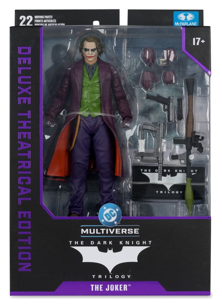 Aktionsfigur, Joker, The Dark Knight, DC, Trilogie-Spielzeug