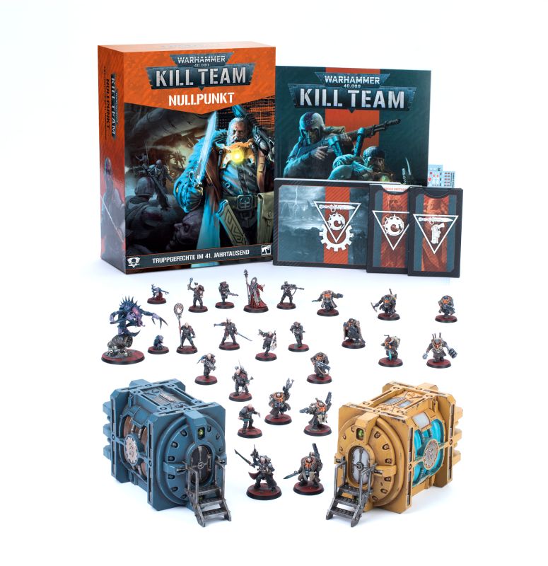 Warhammer 40K: Kill Team - Termination dt. Wargaming, Kampfschergen, Kill Team, Nullpunkt, Miniaturen