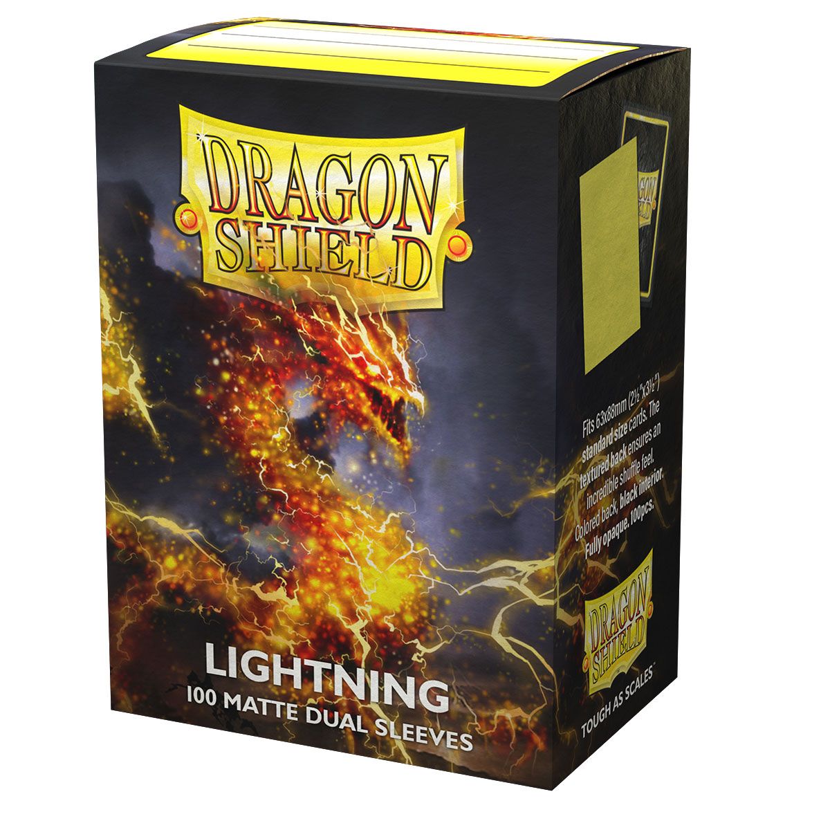 Dragon Shield: Dual Sleeves Matte Lightning
