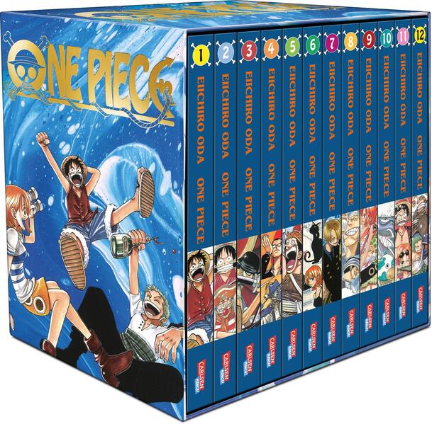 One Piece Bd.1-12/Schuber East Blue