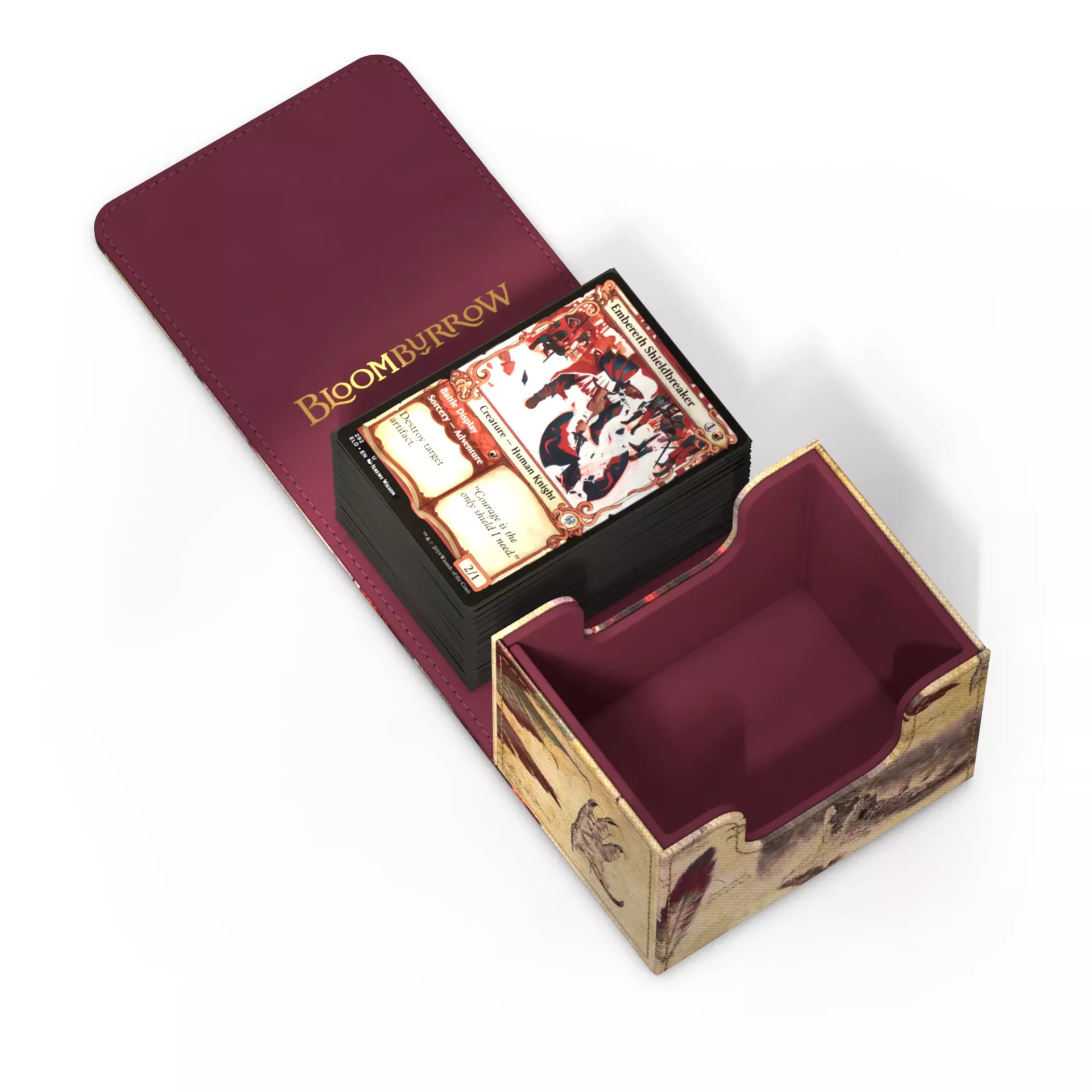 Ultimate Guard: Deckbox SideWinder 100+ XenoSkin Magic Bloomburrow Dragonhawk Fate's Tempest Ultimate Guard: Deckbox SideWinder 100+ XenoSkin Magic Bloomburrow Dragonhawk Fate's Tempest