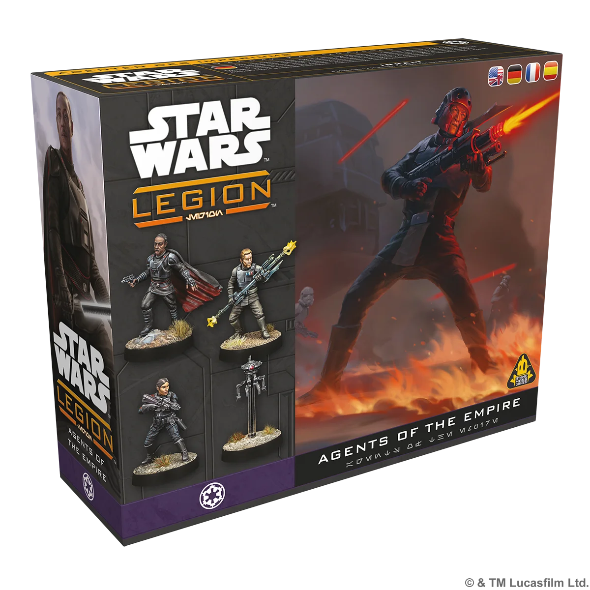 Star Wars, Legion, Agents of the Empire, Miniaturen, Kampf
