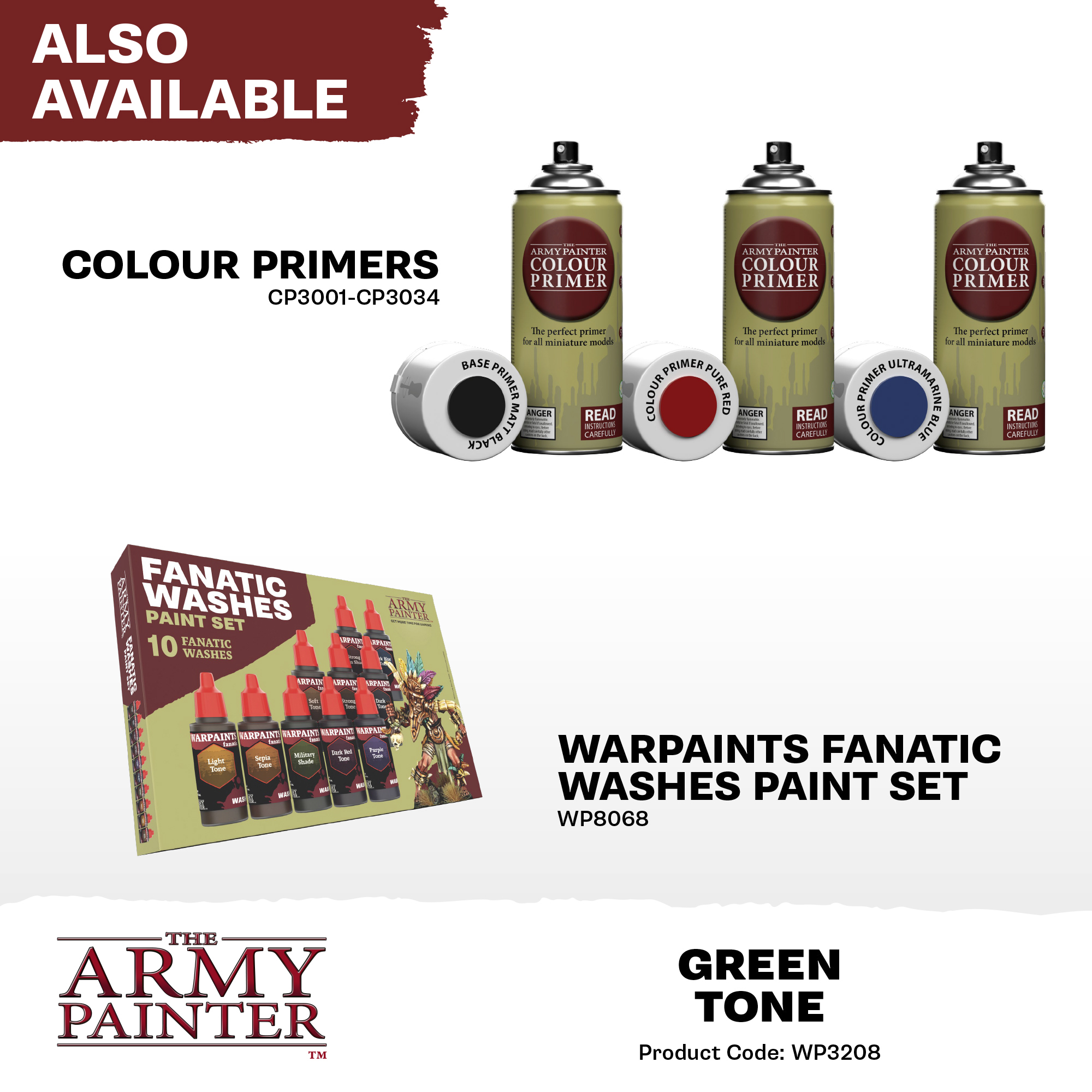 Army Painter: WP Fanatic Wash - Green Tone