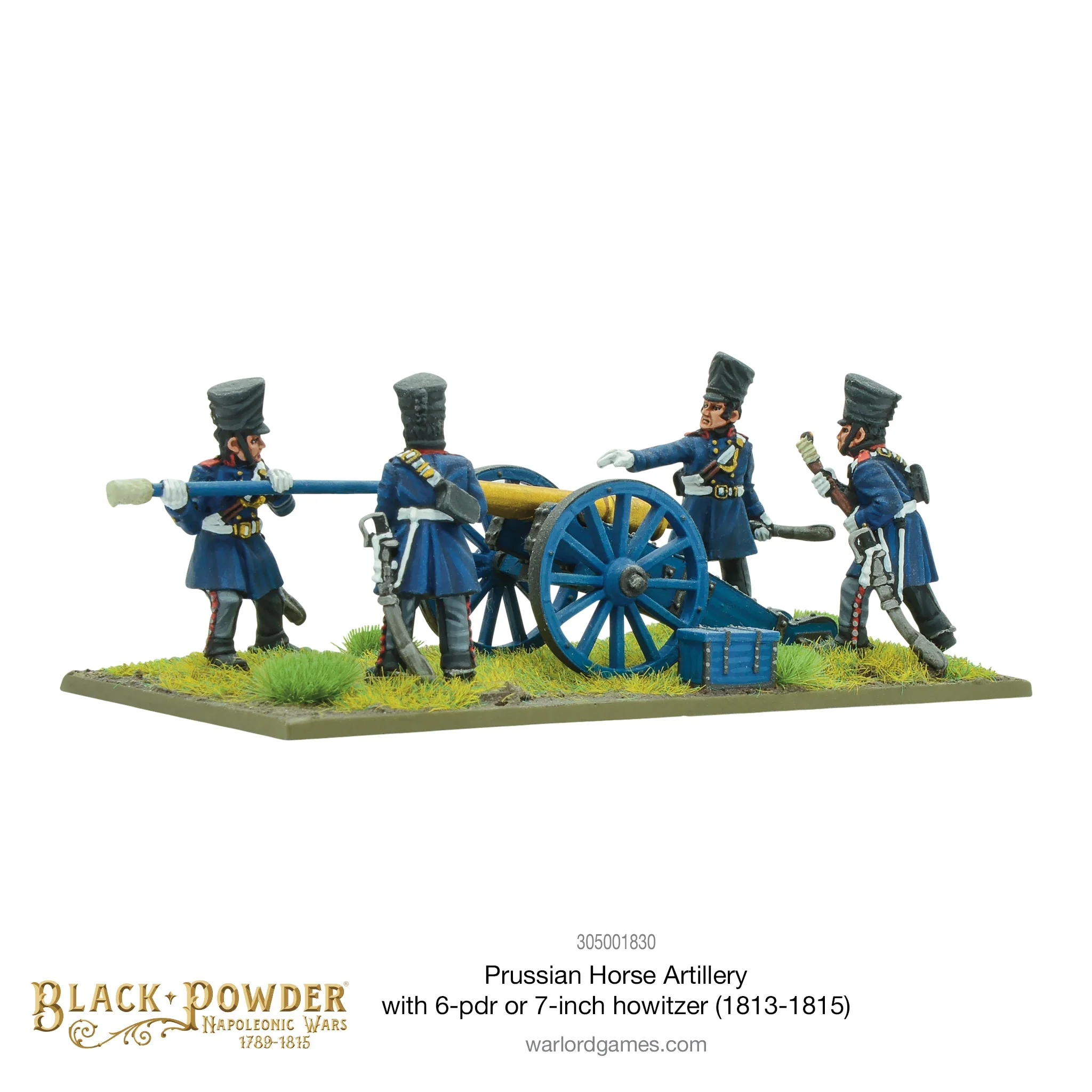 Black Powder: Napoleonic Prussian Horse Artillery with 6-pdr (1813-1815)